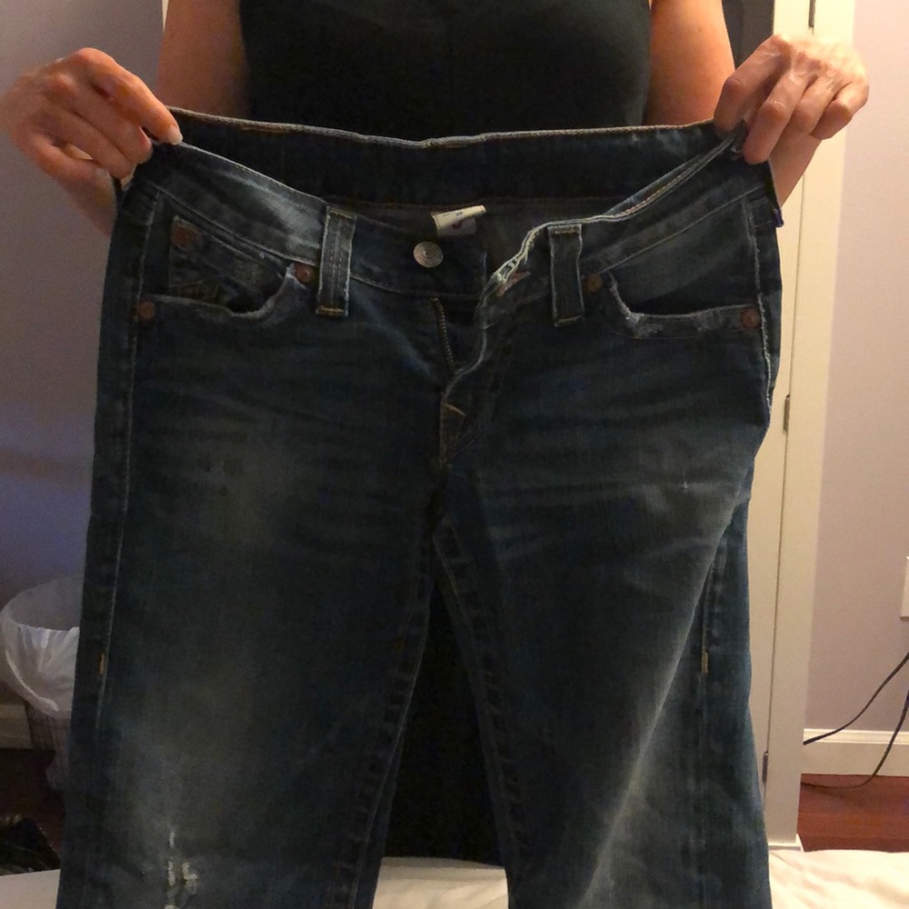 True religion straight leg jeans